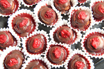 fresh chocolate desserts