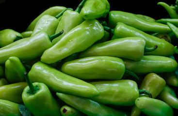 Green sweet pepper