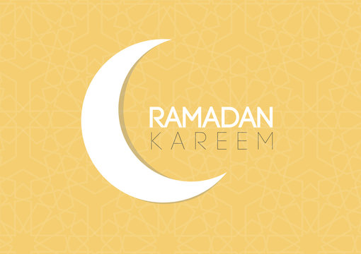 Ramadan Greeting Card : Ramadan Kareem ( EPS Vector )