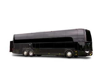 Black Travel bus