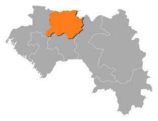 Map - Guinea, Labé