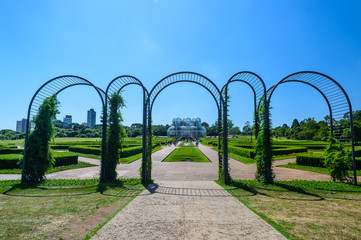Fototapeta na wymiar Botanical garden, Curitiba, Brazil