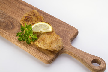 Schnitzel mit Beilage