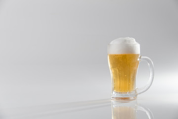 ビール・白バック