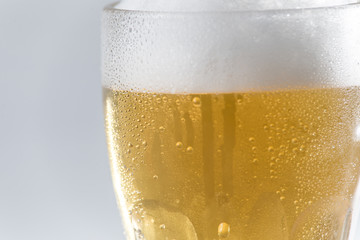 ビール・白バック