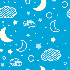 children's pattern - night