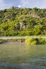 Sterrenburg Castle on the River Rhine, Germany