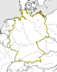 Map - Germany
