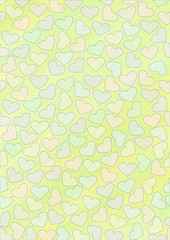 Pastel background with brushstrokes in blue, violet and pink colors. Series of Watercolor, Oil, Pastel, Chalk and Inc Backgrounds.