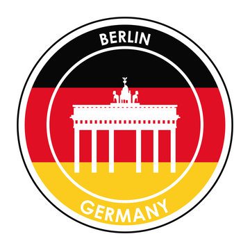 Germany design. Culture icon. Flat illustration, vector graphic