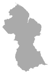 Map - Guyana