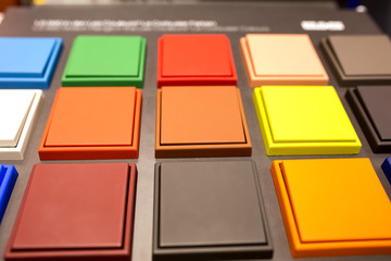 Multi-colored electrical switches