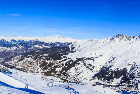 Meribel Ski Resort, Meribel Village Center (1450 m). France