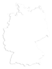 Obraz premium Map - Germany