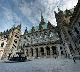 Hamburg town hall