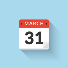 Vector Flat Calendar Icon design. Business symbol daily calendar design icon