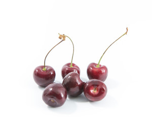 cherry berry isolated on white background