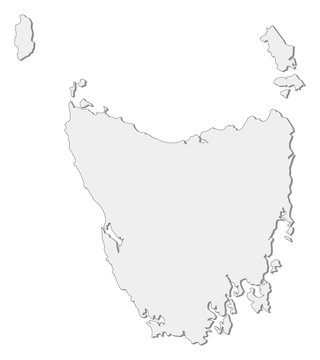 Map - Tasmania (Australia)