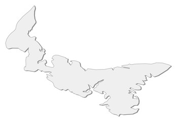 Map - Prince Edward Island (Canada)