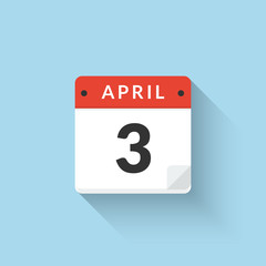 Vector Flat Calendar Icon design. Business symbol daily calendar design icon