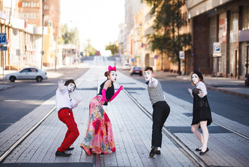 Memes are on the road. emergency situation.