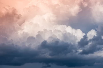 Gordijnen storm wolken © andreusK