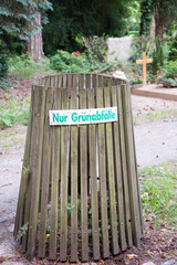 Behälter für Grünabfälle