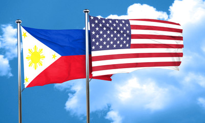 Philippines flag, 3D rendering