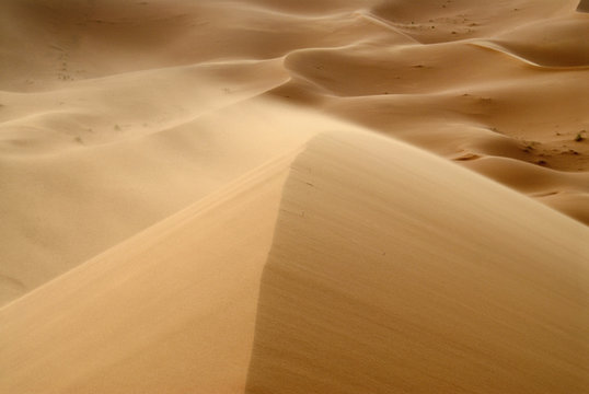 View of sand dunes in Erg Chebbi desert, Morocco
