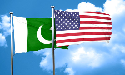 Pakistan flag, 3D rendering