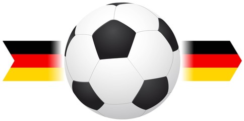 Fototapeta premium Fussball - Deutschland 