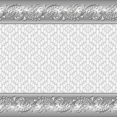 decorative background with floral ornament