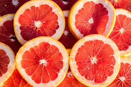 Grapefruitscheiben