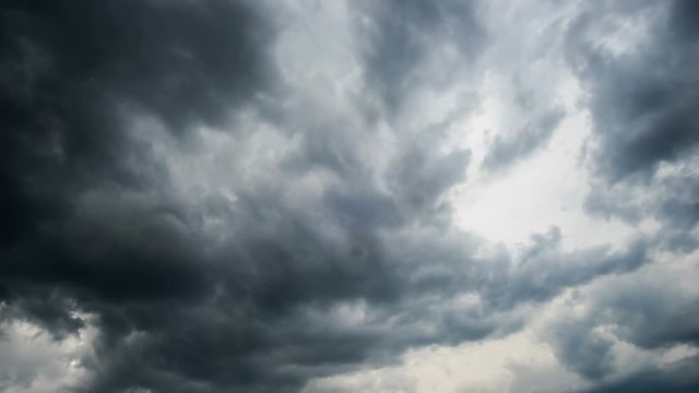 rain clouds time-lapse