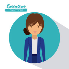 executive woman  design 
