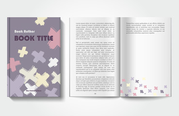 Book design template