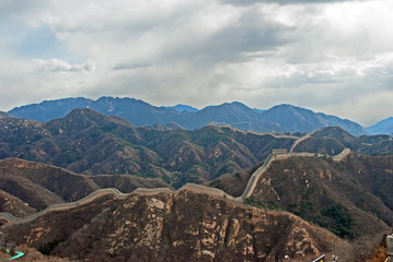 Fototapeta premium China the great wall at Badaling.