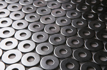 metal chromeplated shining washers