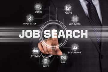 JOB SEARCH TECHNOLOGY COMMUNICATION TOUCHSCREEN FUTURISTIC CONCE