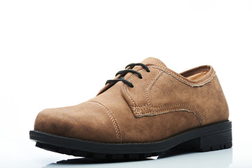 casual leather men shoe