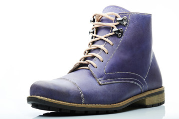 funky purple boot
