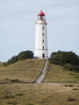 Lighthouse on hill
