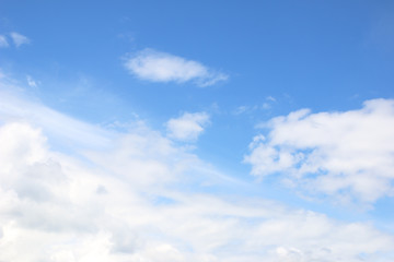 Obraz na płótnie Canvas The vast blue sky and clouds sky