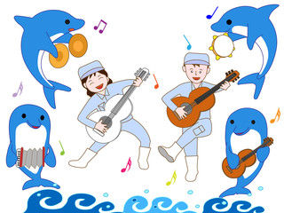 水族館のコンサート