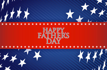 happy fathers day patriotic background