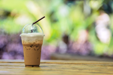 Iced coffee