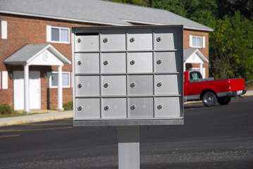 mailbox in residential area