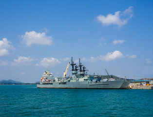 Obraz premium warship