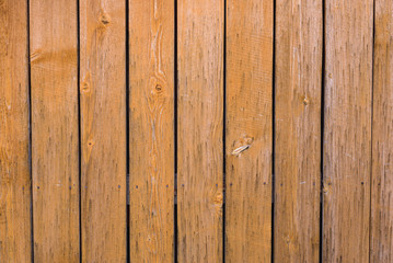 Fototapeta premium old wooden fence with plants as background