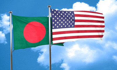 Bangladesh flag, 3D rendering